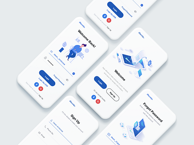 Sign-Up Page app design ui ux