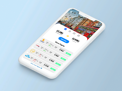 Flight Search animation app dailyui dailyuichallenge design flat minimal ui ux web