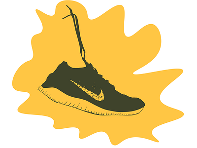 Nike shoe Illustration