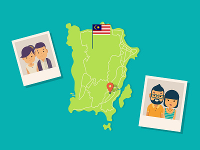 Penang island location malaysia map penang