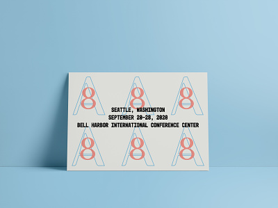 A8 Conference Poster advertisement advertising brand identity branding conference design graphic design indesign poster