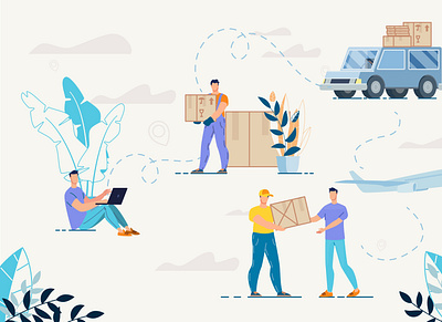 Ecommerce Delivery Process branding ecommerce ui design ux