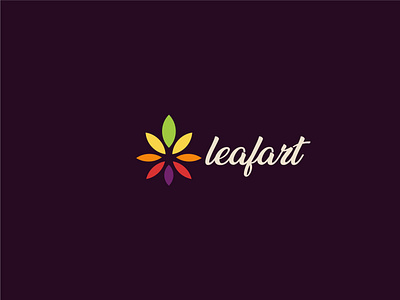 leafart branding logo