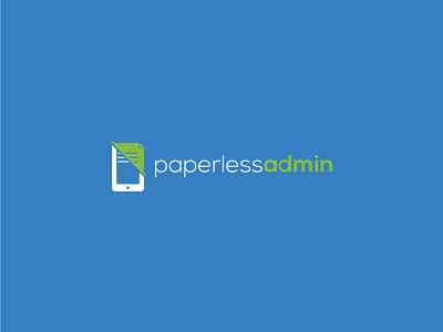Paperless Admin - Logo Design branding design icon logo logo design logo icon logomark logos logotype logotype design vector