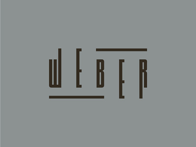 Weber - Logo Design branding design logo logo design logomark typography vector wordmark wordmark logo