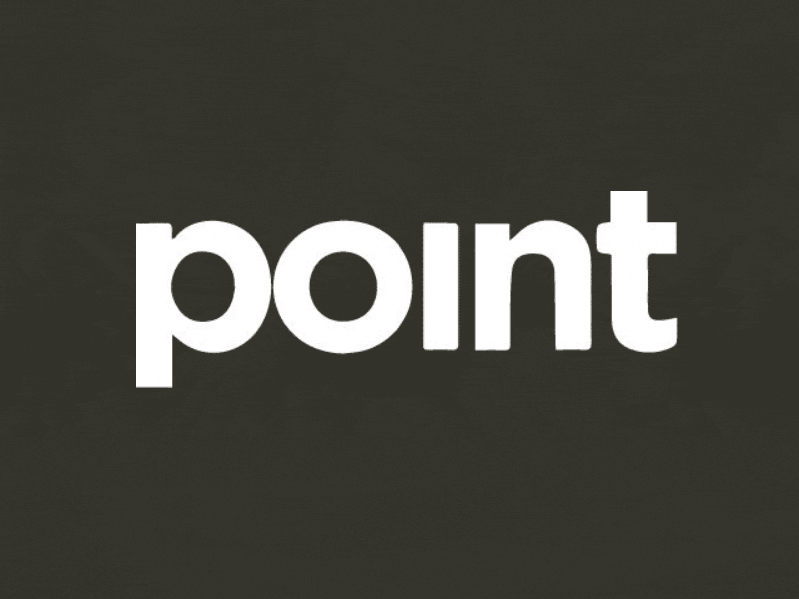 Making a Point animate cc animated logo animated type animation black and white design font gif move point type typo typography