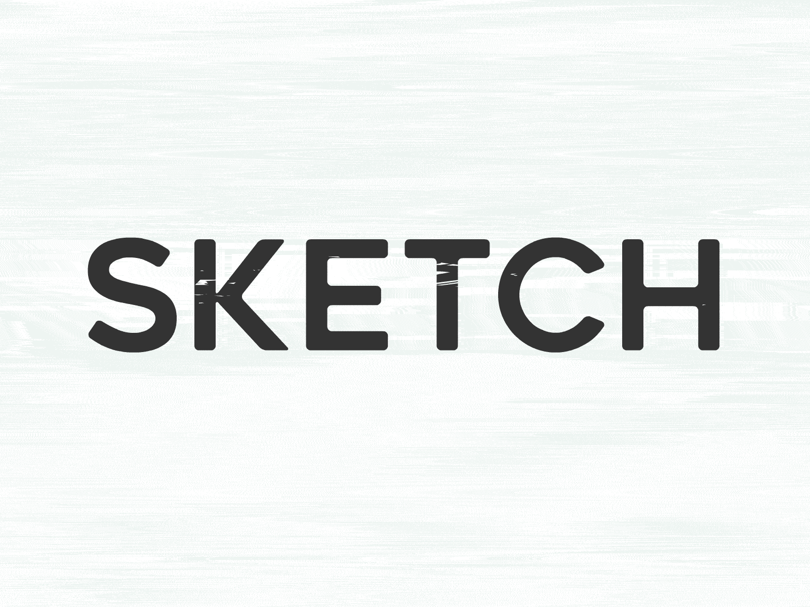 Sketch animate cc animated animated type animation black and white drawing font gif glitch illustration sketch typography