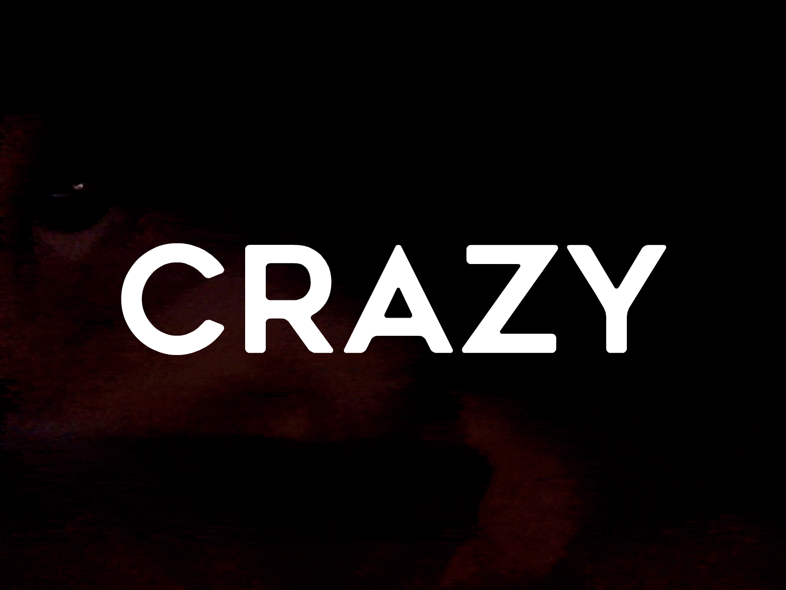 Crazy animate cc animated animation black and white crazy font gif mad madness photo photography sark type typography