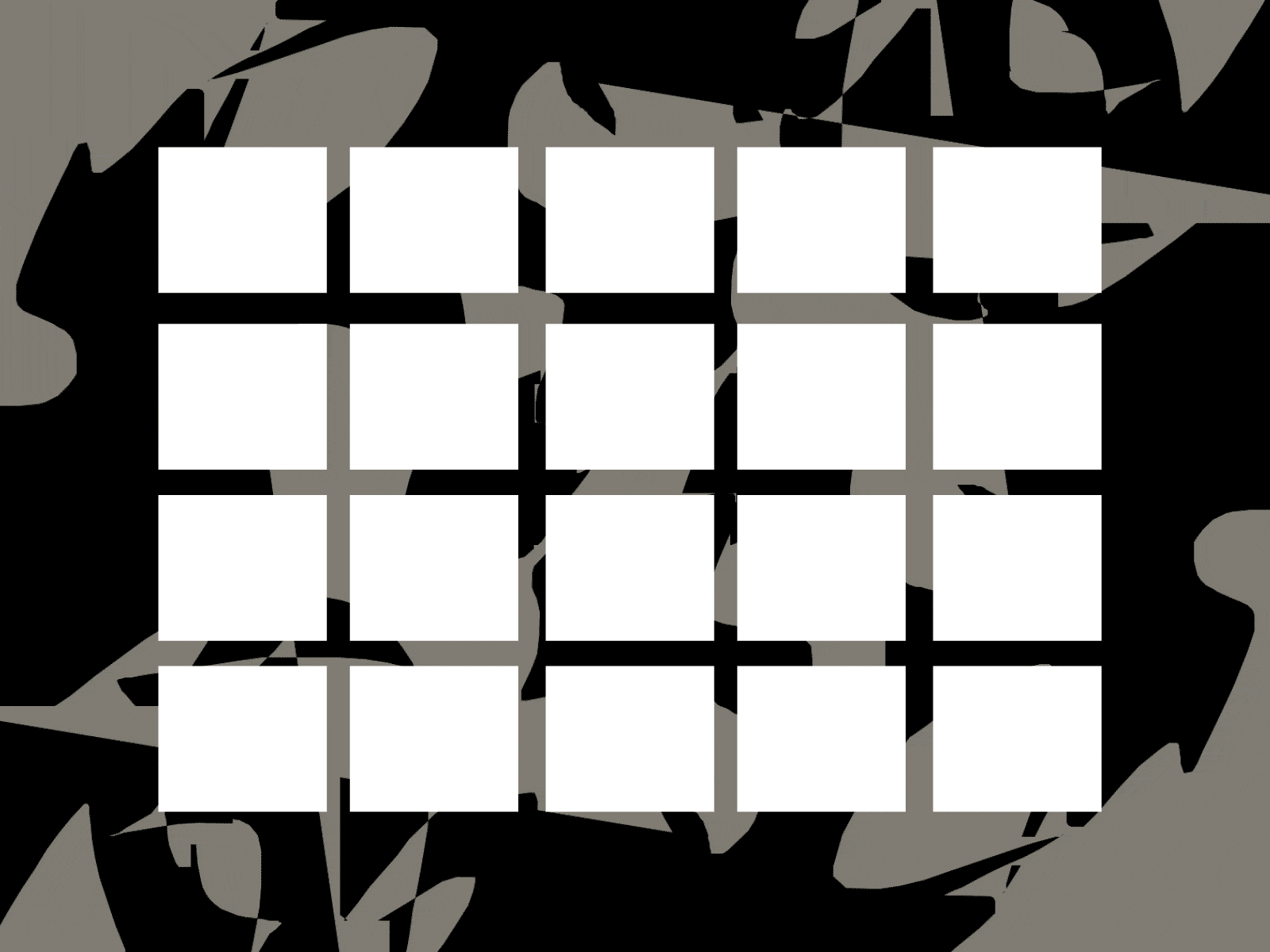 Puzzle animate cc animated animation black black and white design drawing gif grid illustration move movement puzzle random scribble sketch