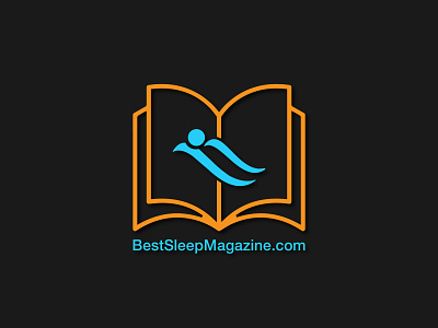 BestSleepMagazine Logo Design