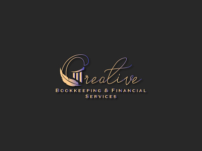 Bookkeeping & Financial Services Signature Logo branding creativelogo design financiallogo graphic design logo minimalistlogo modernlogo signaturelogo signaturelogodesign simplelogo uniquelogo