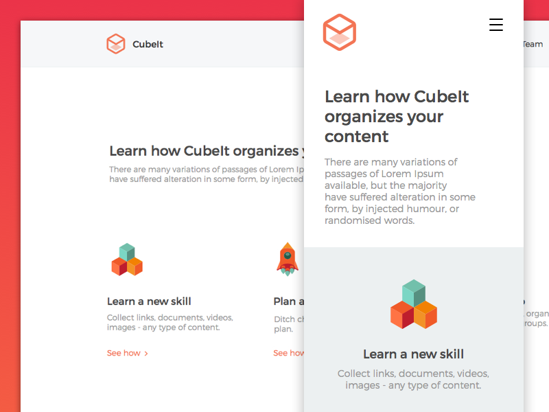 Cubeit by Abhinav on Dribbble