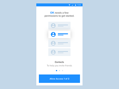 Permissions Screen