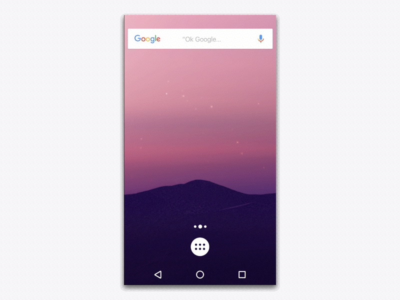 Missed Call Widget android call material design widget