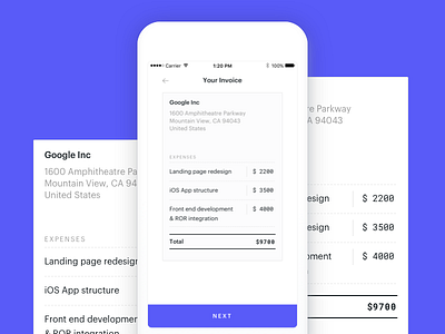 Invoicing for iOS invoice ios mobile react native