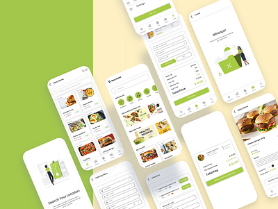 Virtual Kitchen Application UI app design illustration logo minimalist trending ui ui uidesign userinterface website design