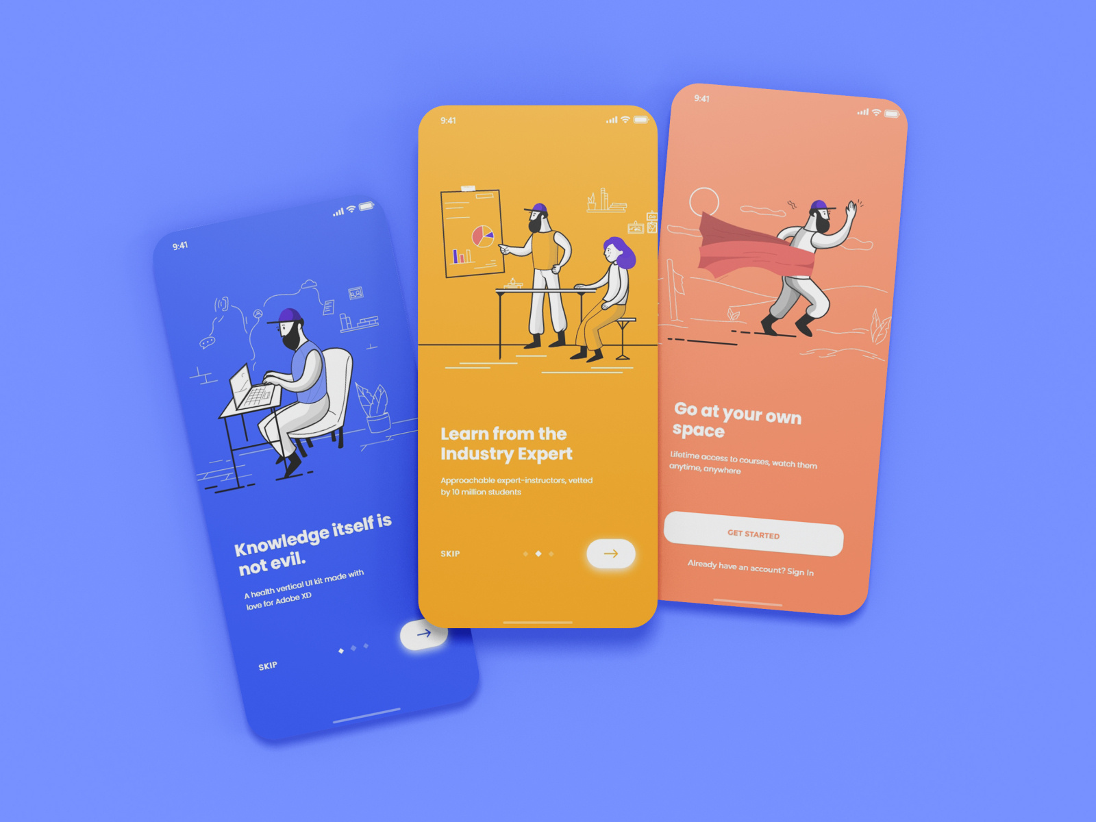 E Learning Application Splash Screen By Adyant Nath On Dribbble