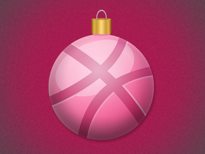 Rebound: Dribbble Ornament christmas decoration dribbble tree