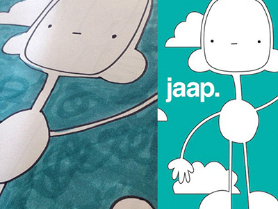 jaap. ankepanke illustration vector video wip work in process