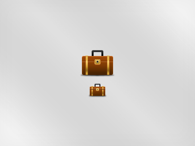 Case briefcase case details handle icon practice
