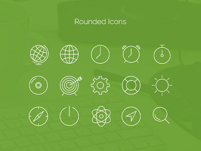 Rounded icons..