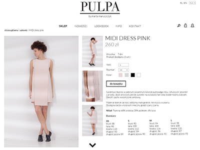Pulpa Shop black fashion minimalistic simple white
