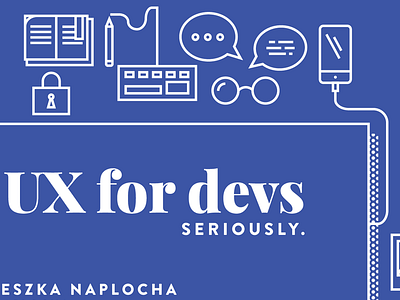 Slidedeck deck developers flat iconography icons presentation slidedeck ux vector