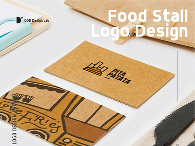 Pita Patata branding food business logo graphic design logo