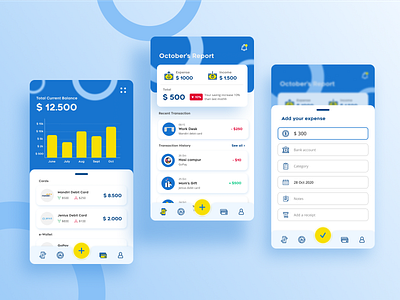 Money Manager Mobile UI