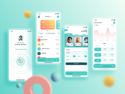 Mobile Banking UI Design