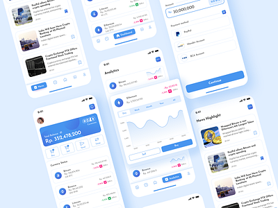 Crypto App Mobile UI Design crypto crypto app crypto dashboard crypto trading crypto wallet cryptocurrency design inspiration inspiration design mobile app mobile app design mobile ui ui uidesign ux