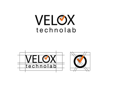 Velox Technolab | Logo Design app design icon illustration logo logo design logodesign minimal mockup typography