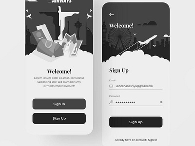 Travel Guide | Mobile App Designing