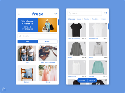 Frugo Shopping App