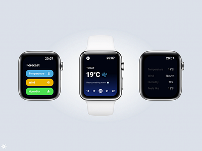 Apple Watch Weather App