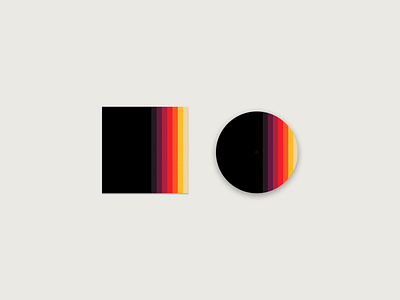 Vinyl Album Cover & Record Design (Unbranded) branding design flat minimal