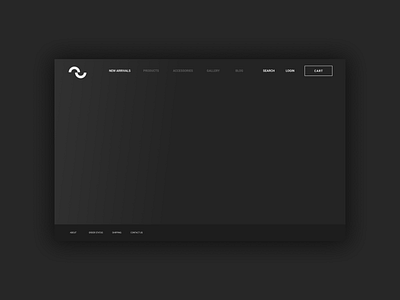 Darkmode Website Design Template branding dark design flat minimal template website