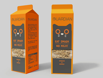 guardian – packaging & design manual cat design manual milk package package design packaging snack styleguide