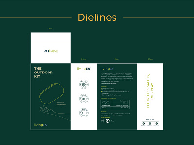 Dieline brand identity branding graphic design packaging design