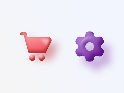 Claymorphic 3D Icons: Taking a closer look 2d 3d adobe xd art design freebie fun graphic design icon icons minimal ui