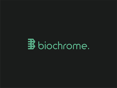 B Logo | Biochrome Logo Concept 2d abstract adobe adobe xd artwork branding concept creative design graphic graphic design graphics health idea illustration logo logo design minimal typography ui