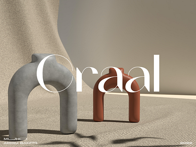 Craal Interiors and Furnitures 3d adobe branding creative design interior design logo minimal photography simple