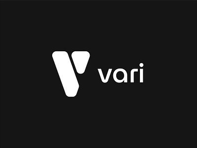 Vari Logo Abstraction adobe branding company concept creative design graphic design idea logo logo design minimal monogram simple v vector visual