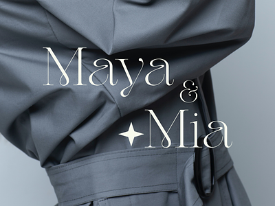 Maya and Mia Fashion Wears 3d adobe branding clothes concept cosmetics creative design fashion graphic design identity logo minimal perfumes photo visual wear