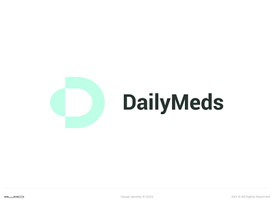 DailyMeds adobe branding creative design doctor graphic design health illustration logo med minimal ui vector