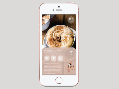 coffee app design