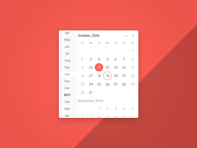 Calendar / Date & Time Picker angular calendar component date datepicker datetimepicker kendo time timepicker ui widget