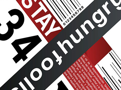 Stay Foolish, Stay Hungry \ exhibition design by Claure arte digital diseño de exposiciones tipografía