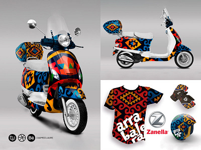 Zanella Scooter Exclusive \ product design by Jaime Claure argentina bike design diseño driver identity latin america moto motor cycle product rider zanella