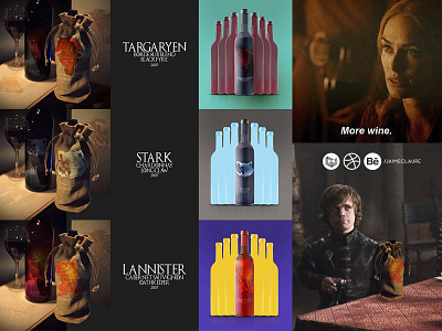 Wines of Westeros \ product design by Jaime Claure